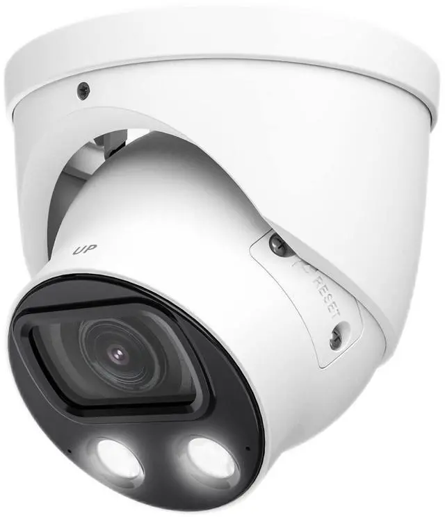 Alt view image 2 of 4 - EmpireTech Camera 4K Full-Color Ultra Low Light 8MP Smart AI Starlight Turret IP Camera 1/1.2" CMOS,Build-in Warm LED, Built-in Mic,Motion Detection,PoE and ePoE,IPC-Color4K-T-S2 2.8mm White
