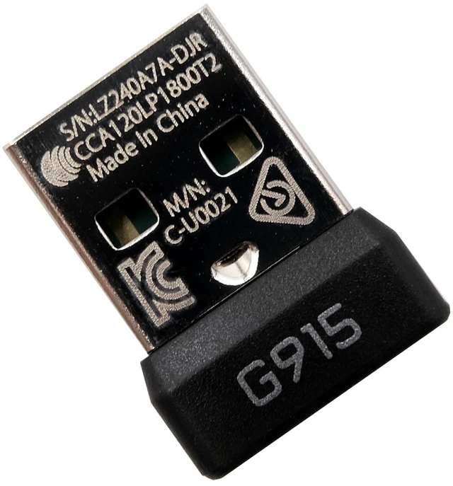 Main image of NoirVogel New USB Dongle Keyboard Receiver Adapter Replacement for Logitech G915 Lightspeed Wireless Mechanical Gaming Keyboard