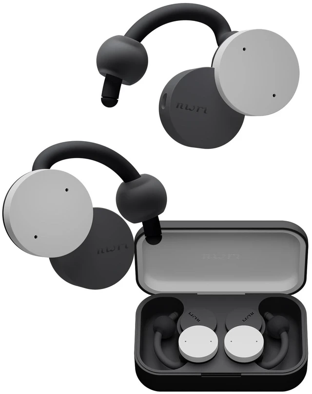 Main image of nwm DOTS Wireless On-Ear Speakers (Open Ear Earphones) Stone White