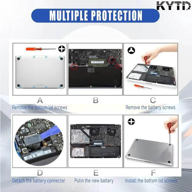 Alt view image 4 of 5 - KYTD VR03 VR03XL 816497-1C1 816497-1C1 HSTNN-IB7E TPN-C120 Battery for HP Envy 13-D 13-d000 Series:13-d099nr 13-d050sa 13-d024tu 13-d025tu 13-d046tu 13-d051tu 13-d040wm 13-d044tu 13-d012nl and More