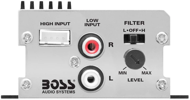 Alt view image 4 of 5 - BOSS Audio Systems CE102 2 Channel 100 Output Car Amplifier