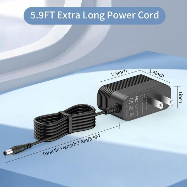 Alt view image 5 of 5 - 12V Charger for Electric Lunch Box Replacement for LunchEAZE Gen 1 & Gen 2 Cordless Heated & Electric Lunch Box Adapter Charger