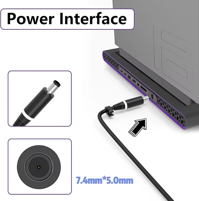 Alt view image 3 of 4 - 180W 240W AC Adapter Compatible with Dell Docking Stations Power Supply