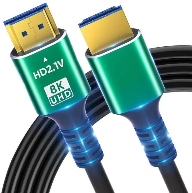 Main image of SHKI 8K 4K 10K HDMI Cable 48Gbps 31FT/9.5M, Ultra High Speed 2.1 HDMI Cable Cord-4K@120Hz 8K@60Hz, DTS:X, HDCP 2.2 & 2.3, HDR 10 Compatible with Roku TV/PS5/HDTV/Blu-ray