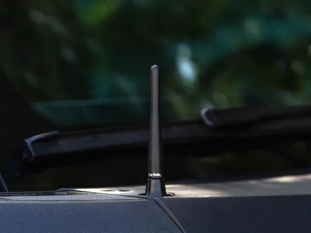 Alt view image 4 of 5 - CravenSpeed Stubby Antenna Compatible with Ford Bronco 2021-2023 ^^ Hood Mounted Short Antenna Replacement ^^ Made in The USA