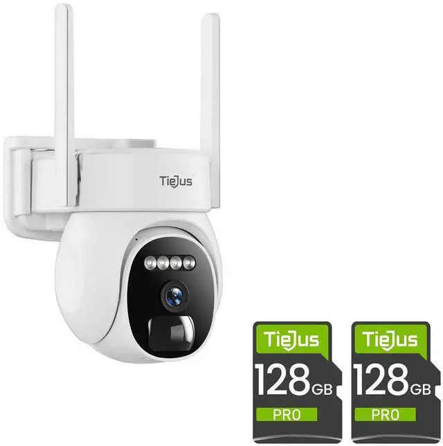 Alt view image 2 of 5 - TIEJUS 2 Packs 128GB SD Card for Security Camera, Memory Card Full HD Video Compatible with Digital Camera