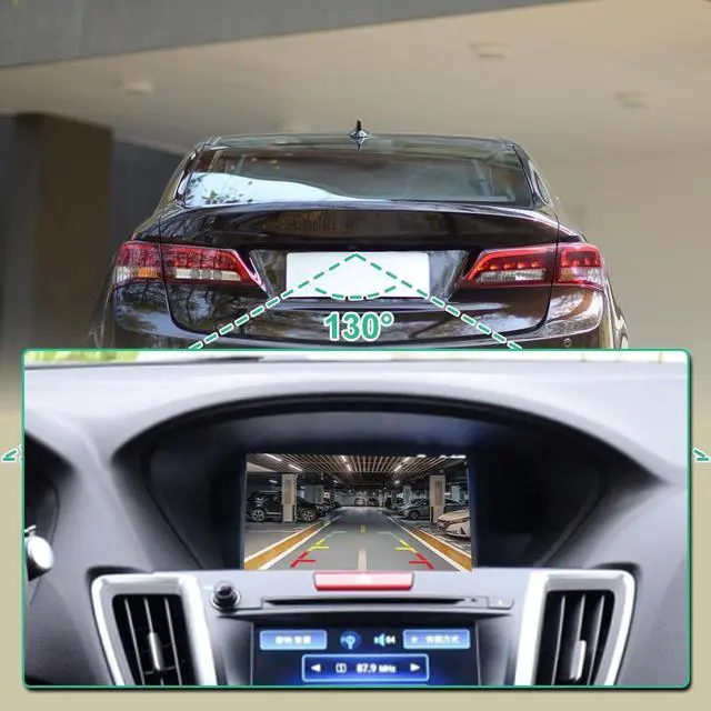 Alt view image 3 of 5 - GreenYi OE Backup Camera (Part # 39530-TZ3-A01) Fit for Honda Acura TLX (2015-2020) - Replaces Part # 39530TZ3A01