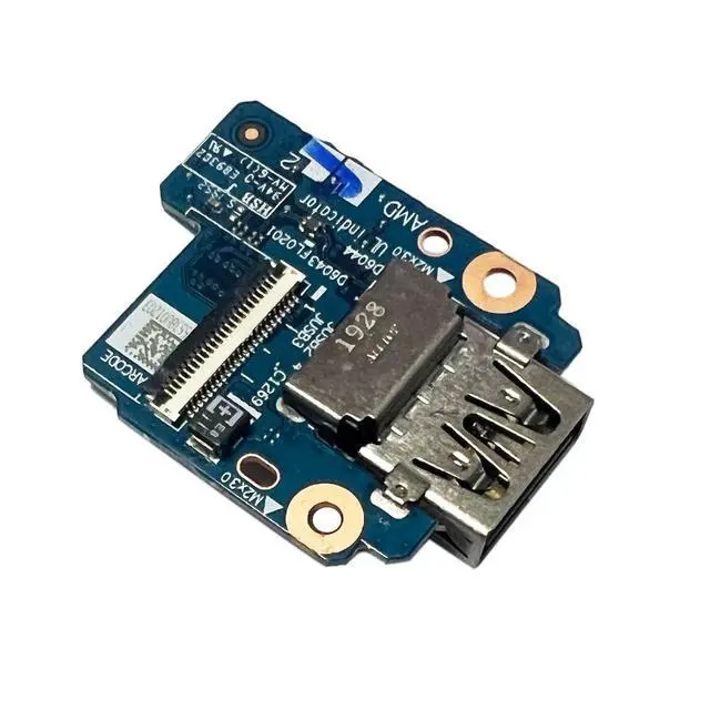 Alt view image 3 of 5 - Zahara USB Board Sub Card Without Cable Replacement for Lenovo ThinkPad T14s 20UH GX3A5 5C50S73052 NS-C791