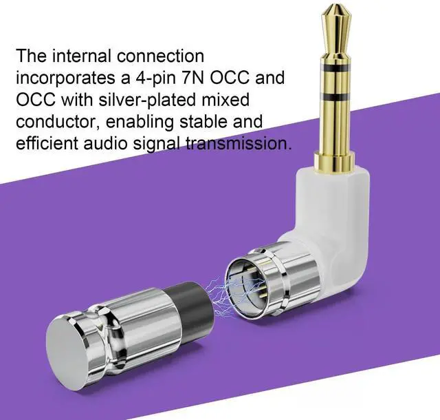 Alt view image 4 of 5 - ARTTI Flex Headphone Upgrade Cable 4 Cores 268 Strands Silver-Plated 7N OCC Copper 3in1 Plug IEM Cable HiFi Earphone Wire (MMCX Bend Plug)