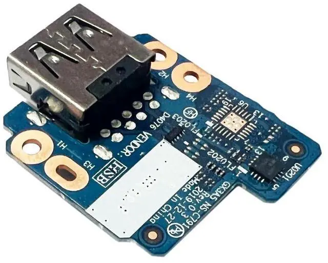 Alt view image 2 of 5 - Zahara USB Board Sub Card Without Cable Replacement for Lenovo ThinkPad T14s 20UH GX3A5 5C50S73052 NS-C791