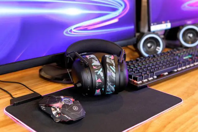 Alt view image 3 of 5 - WC Freeze Blackshark V2 Pro 2023 - Cooling Gel Earpads by Wicked Cushions Only (Does not fit Old Blackshark V2 Pro) - Boost Comfort, Thickness, & Sound Isolation for Epic Gaming ^^ 90's Black