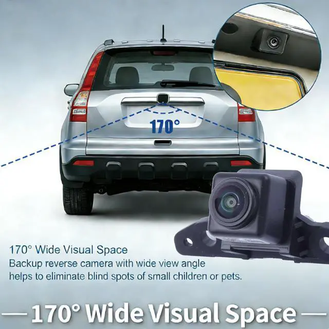 Alt view image 3 of 5 - okostyo Rear View Parking Camera 284F16RA0B Compatible with Nissan 2020-2023 Qashqai Rogue 2022 X-Trail Rear Camera Replace Part Number:284F1-6RA0B Backup Camera