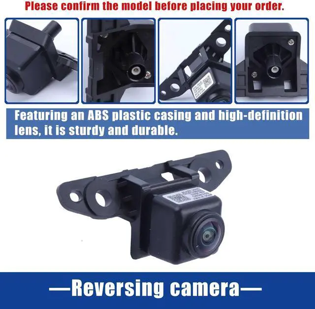 Alt view image 4 of 5 - okostyo Rear View Parking Camera 284F16RA0B Compatible with Nissan 2020-2023 Qashqai Rogue 2022 X-Trail Rear Camera Replace Part Number:284F1-6RA0B Backup Camera