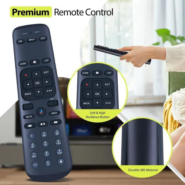 Alt view image 5 of 5 - RYQIF AT&T TV Now DirecTV Receiver and Direc TV Stream Replacement 2nd Generation Voice RC82V Remote Control for C71KW-400 C71KW-200 Osprey Receiver - Requires Compatible