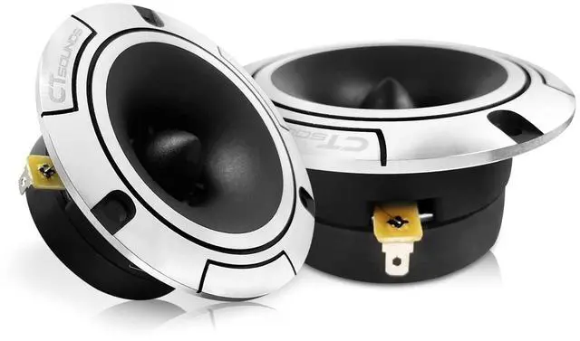 Main image of CT Sounds PRO-4-TWT 4" 180 Watt Pro Audio Aluminum Super Tweeters, Pair