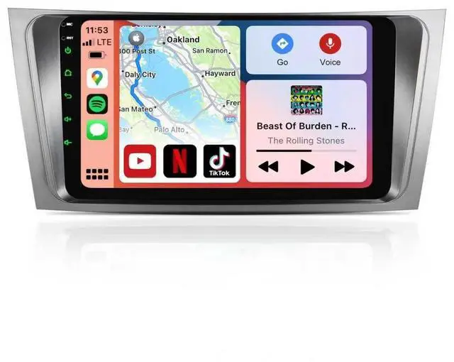Main image of Car Radio for Toyota Camry 2006 2007 2008 2009 2010 2011(not fit JBL) with Wireless CarPlay & Android AutoAndroid 12 Camry Car Stereo with 9" Touch Screen GPS Navigation AM/FM Radio