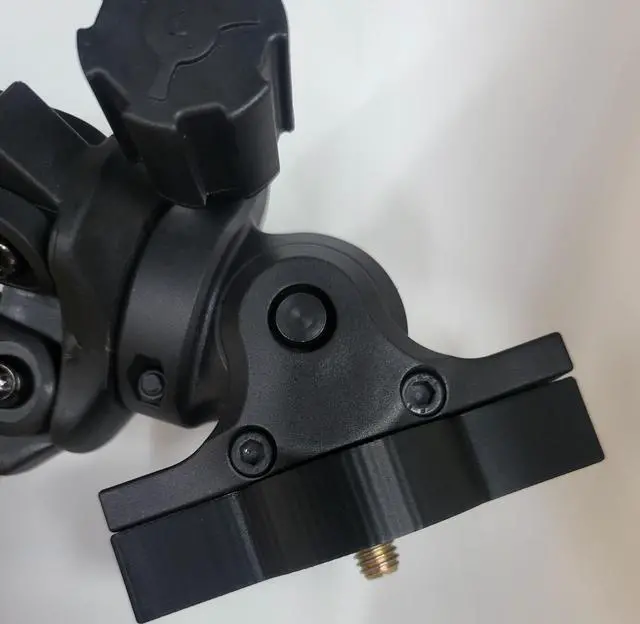 Alt view image 2 of 5 - Ball Head Mount for BOG Bantam Tripod, Arca Swiss Compatible 3/8 inch