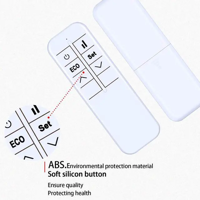 Alt view image 3 of 5 - RYQIF Replacement Remote Control Intended for KLARSTEIN Bornholm Single Convection Space Heater