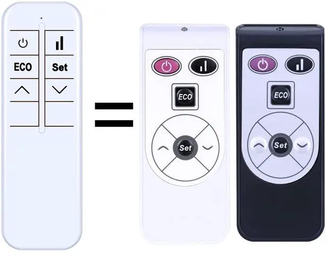 Main image of RYQIF Replacement Remote Control Intended for KLARSTEIN Bornholm Single Convection Space Heater