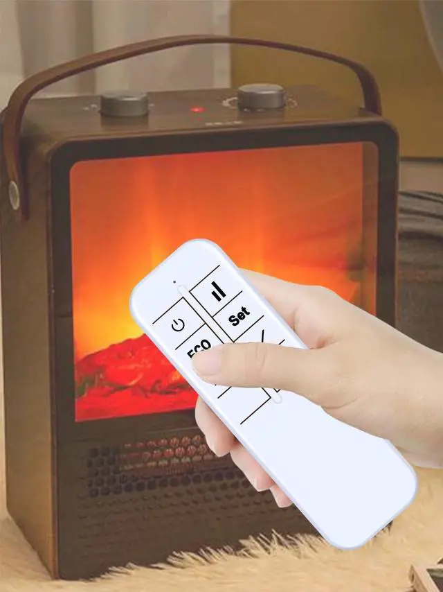 Alt view image 4 of 5 - RYQIF Replacement Remote Control Intended for KLARSTEIN Bornholm Single Convection Space Heater
