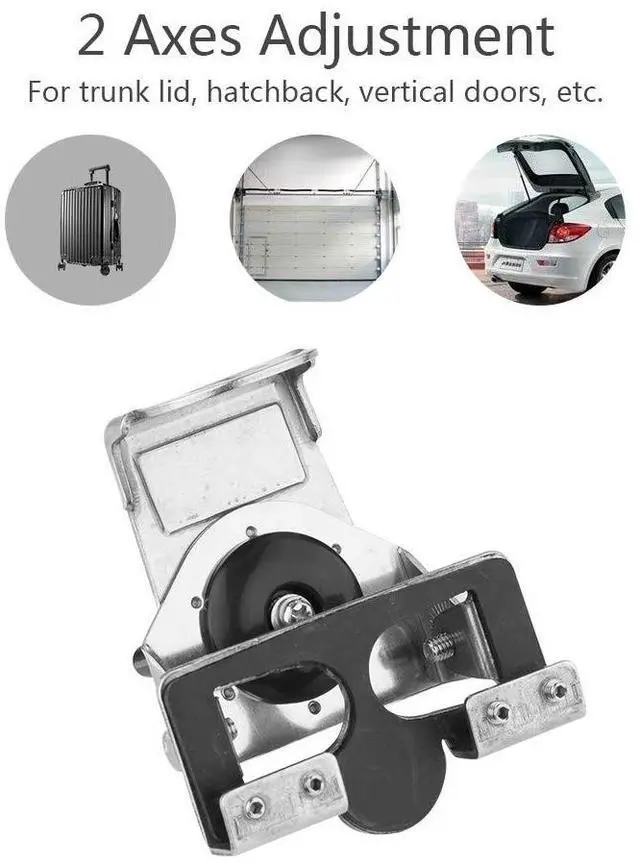 Alt view image 2 of 5 - FOSA Ham Radio Antenna Mount 180 Rotation Dual Axes Full Stainless Steel Antenna Brackets Mounts for Ham Radio with Installation Bag