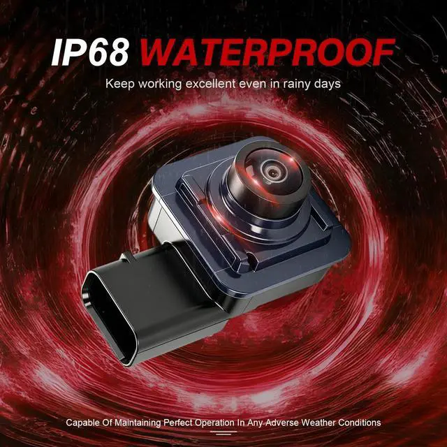Alt view image 5 of 5 - GZGN FL3Z-19G490-D Backup Camera Compatible with F-150 2017-2018 Replaces NO. FL3Z19G490D FL3Z-19G490-B FL3Z19G490B FO1960101