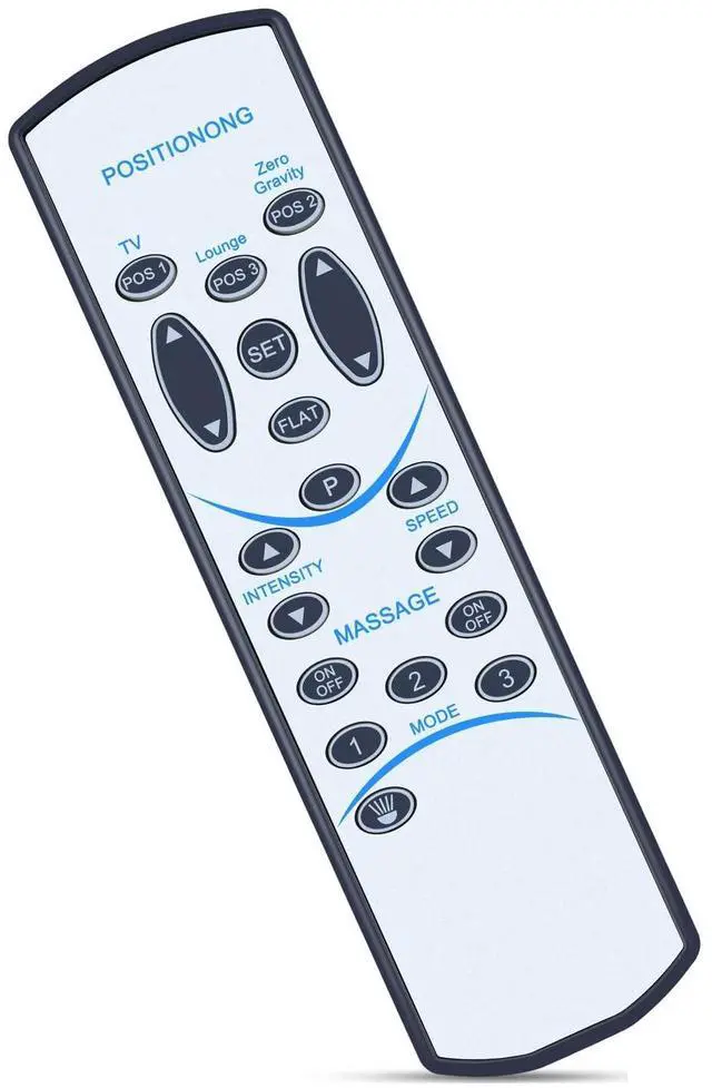 Main image of ZWP Replacement Remote Control Compatible for Naomi Home Idealbase Queen Adjustable Bed 85587W 77793 77705 77794 89607 85307 96807