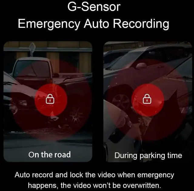 Alt view image 4 of 5 - WEFOKA Front 4K+Rear 1080P Dash Cam for 2025 2026 Toyota Camry Hybrid LE SE XLE XSE (HD2-06090), Integrated OEM Look, WiFi & APP, Dual HD Video, Loop Recording, G-Sensor, Easy to Set, 128GB Card
