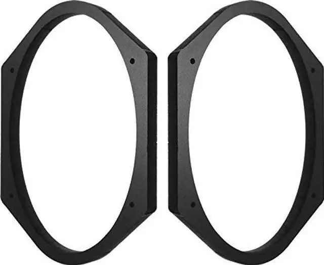 Main image of 5x7 / 6x8 Speaker Spacers Depth Extender Extending Rings - 1/2" Thick - 1 Pair - SSK68K - Stackable - Perfect for Framing Fiberglass Enclosures