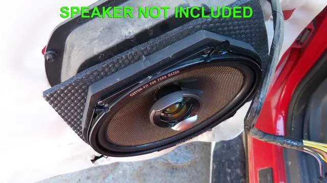 Alt view image 2 of 4 - 5x7 / 6x8 Speaker Spacers Depth Extender Extending Rings - 1/2" Thick - 1 Pair - SSK68K - Stackable - Perfect for Framing Fiberglass Enclosures