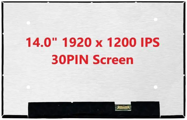 Alt view image 3 of 5 - FULLCOM New LCD Replacement Screen 14.0 Inch B140UAN03.0 1920x1200 (16:10) 30 Pin Matte for Laptop/Display/Screen/LCD Application