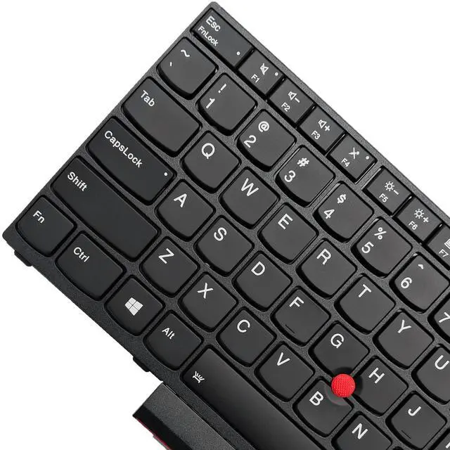 Alt view image 4 of 5 - PAEBAI+ Replaccment Laptop Keyboard Backlit for Lenovo Thinkpad T15G P15 P17 GEN2 US Layout Black