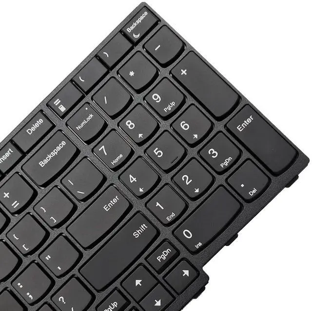 Alt view image 5 of 5 - PAEBAI+ Replaccment Laptop Keyboard Backlit for Lenovo Thinkpad T15G P15 P17 GEN2 US Layout Black