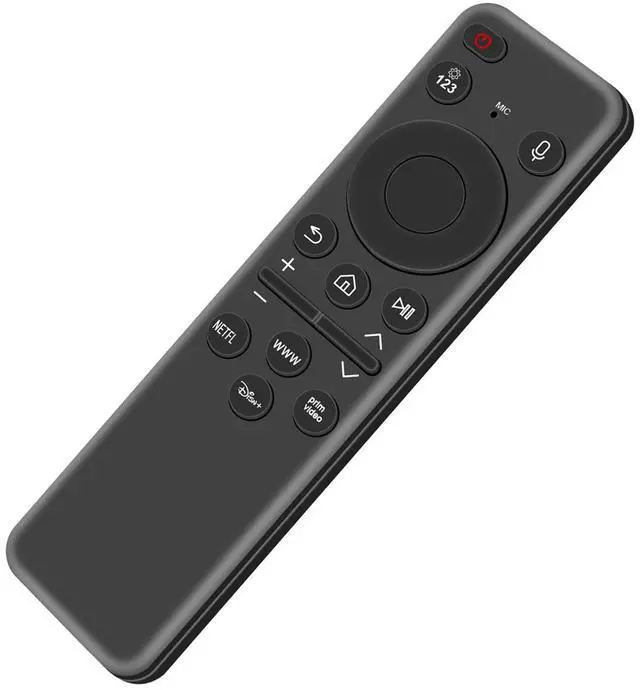 Alt view image 4 of 5 - Voice Replacement Remote Commander Compatible with Samsung Smart TV QN50QN90CAF QN65Q80CAF QN65QN90CAFXZA QN50QN90CAFXZA QN85Q80CAF QN55Q70CAFXZA QN98QN990CF QN85QN900CFXZA QN55Q60CAF QN75Q80CAF