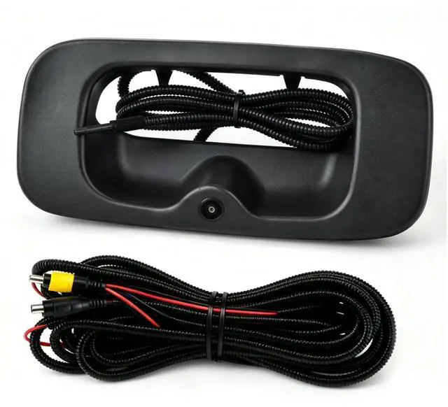 Main image of Tailgate Handle Backup Camera Replacement for 1999-2006 Chevy Silverado GMC Sierra 1500/2500/3500 HD - Waterproof Rear View Camera, Replaces OEM #15228541