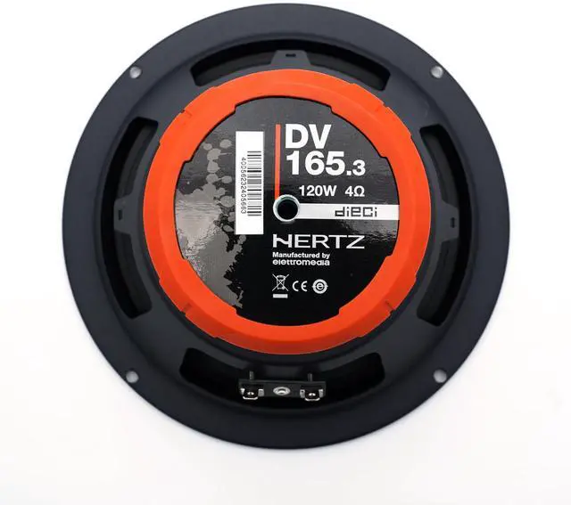 Alt view image 4 of 5 - Hertz Dieci Series DSK-1653 Component Speaker Kit 6.5" 2-Way: DV 165.3 + DT 24.3 + DX 300 + Grilles