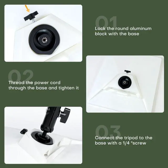 Alt view image 5 of 5 - Pre-2024 Starlink Mini Clamp Mount (Old Version) Adjustable Roof Rack, RV Ladder & Pole Mount Kit, Compatible with Original Pipe Adapter