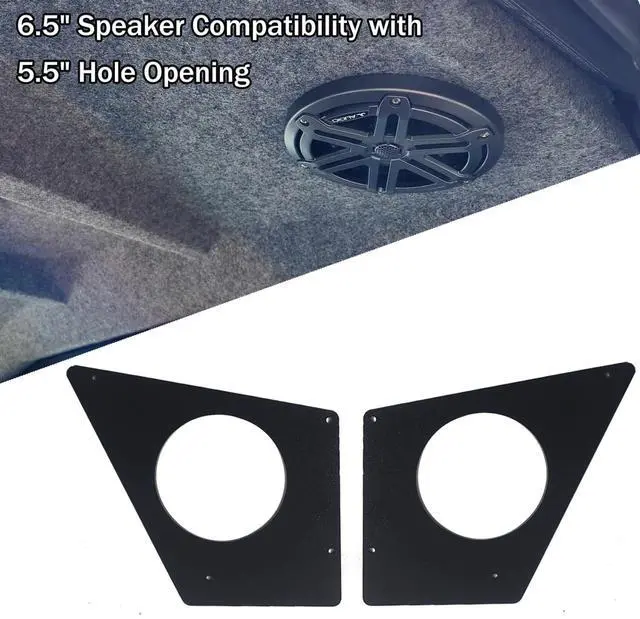 Alt view image 3 of 5 - Uiuilz 6.5" Speaker Adaptors Roof Mount Kit for Can Am Defender 2017-2025 ^^ Complete Mounting Hardware Included