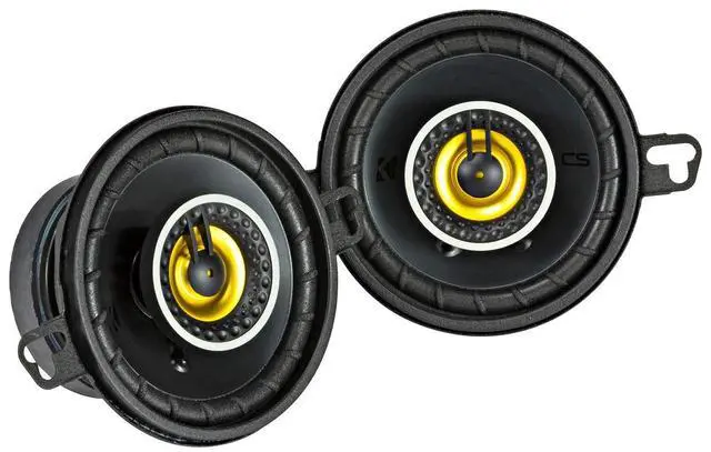 Main image of KICKER 46CSC354 CS-Series CSC35 3.5-Inch (89mm) Coaxial Speakers, 4-Ohm (Pair)