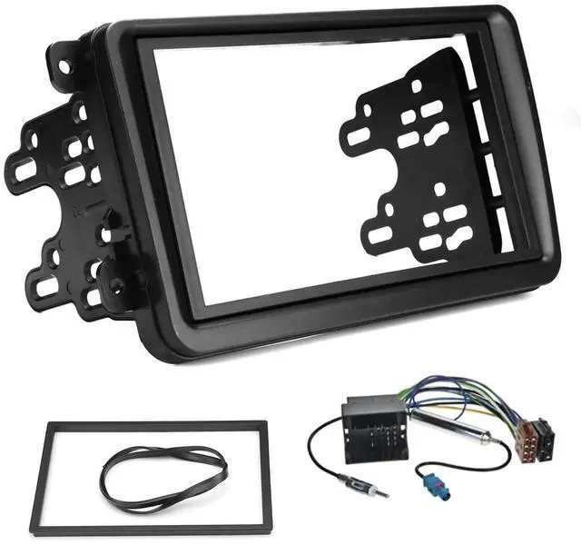 Main image of Sound-way 2 DIN Car Stereo Facia Radio Adapter Compatible with VW Volkswagen Skoda Seat froom 2004