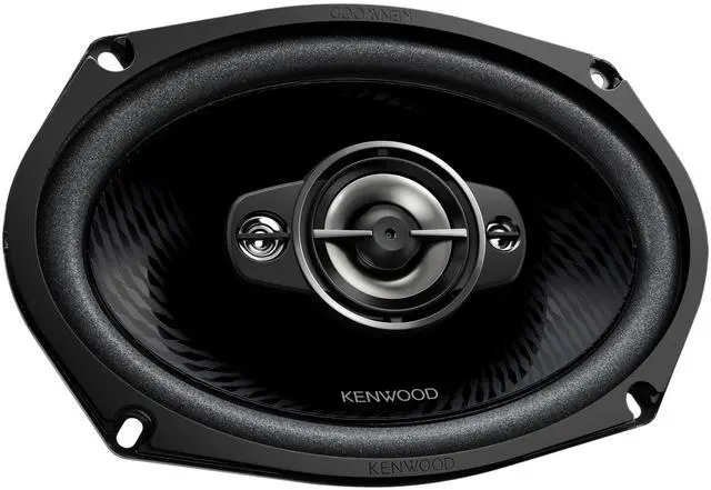 Alt view image 4 of 4 - Kenwood KFC-6988RS 6" x 9" 4-Way Car Speakers 670W Peak Power, Polypropylene Woofer Cone, Balanced Dome Tweeter, Acoustic Sound Harmonizer