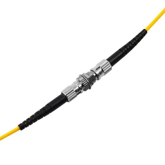 Alt view image 5 of 5 - Duogalia 150 Pack Fiber Optical Coupler ST Fiber Optical Cable Barrel Connector ST to ST Bulkhead Singlemode