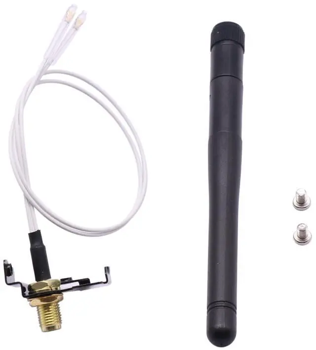 Alt view image 4 of 5 - BestParts Card Antenna Cable Card KIT Replacement for Dell Optiplex 7020 7010 Micro Plus MFF WIFI6