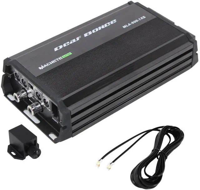 Main image of Deaf Bonce Machete 500W 1 ohm Class D Monoblock Power Amplifier MLA-500.1 XS
