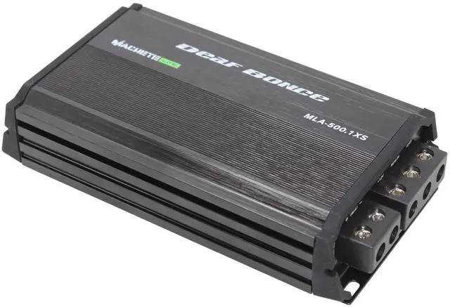 Alt view image 3 of 5 - Deaf Bonce Machete 500W 1 ohm Class D Monoblock Power Amplifier MLA-500.1 XS