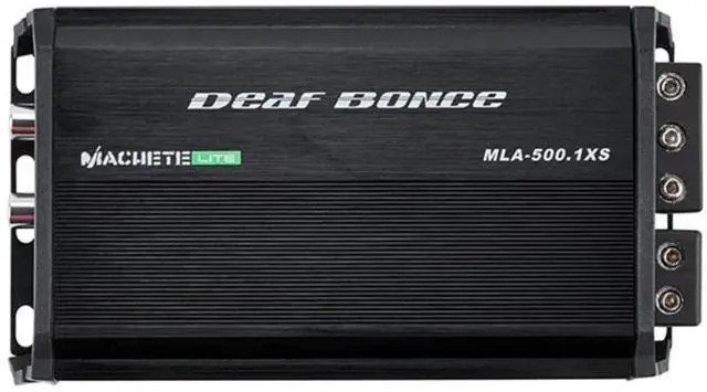 Alt view image 2 of 5 - Deaf Bonce Machete 500W 1 ohm Class D Monoblock Power Amplifier MLA-500.1 XS