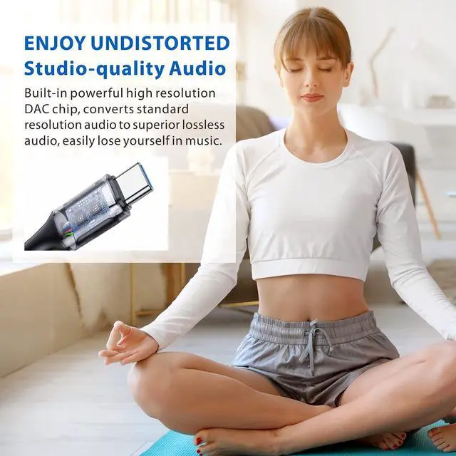 Alt view image 5 of 5 - Hearprotek 2 Pairs Sleep Earbuds, USB c Earphones Headphones with Microphone-Silicone Noise Isolation Type c Earbuds Sleep Buds for Android Phone,Ideal for Sleeping, Snoring, Relaxation, Air Travel