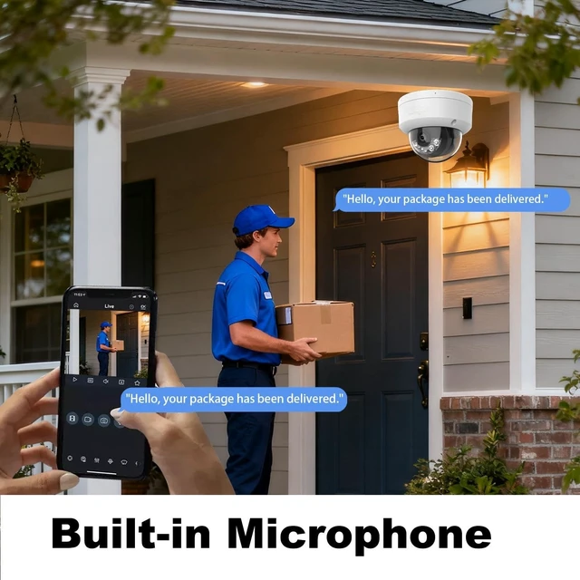 Alt view image 5 of 5 - VisiSecure DS-2CD1143G2-LIUF HIKVIS0N_4MP Dome PoE Camera, Smart Hybrid Light, Human/Vehicle Detection, IP67 & IK08 Rating, 2.8MM H.265+ Compression, SD Storage, International English Version