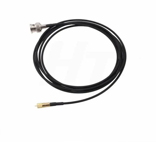 Alt view image 3 of 4 - HangTon BNC to Microdot UNF 10-32 RF Coax Cable for GRAS Mic Vibration Test Sensor Acceleration Meter Transducer Acoustic RG174 50 Ohm 5M