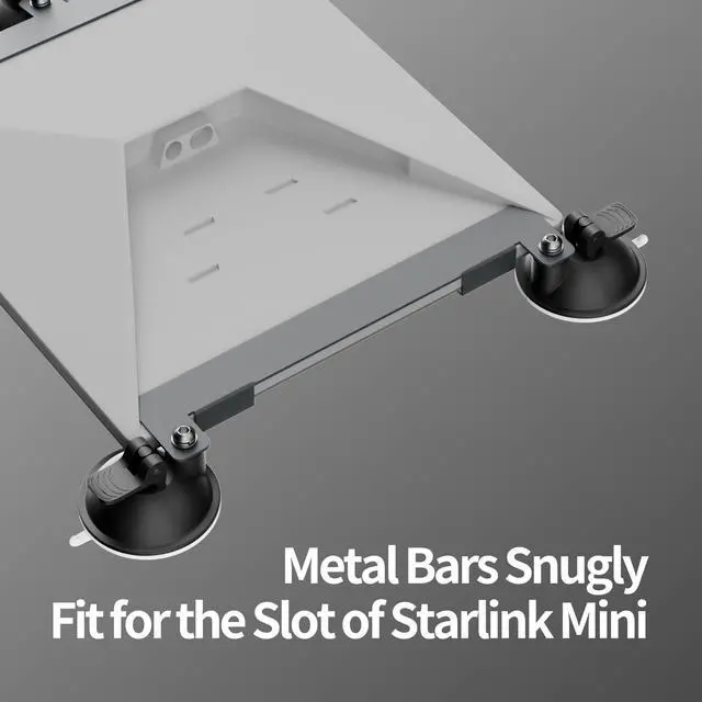 Alt view image 2 of 5 - Starlink Mini Sunroof Suction Cup Mount, Sticky Suction Cup Mount for Car Sunroof Window Windershield Mounting Kit Accessories